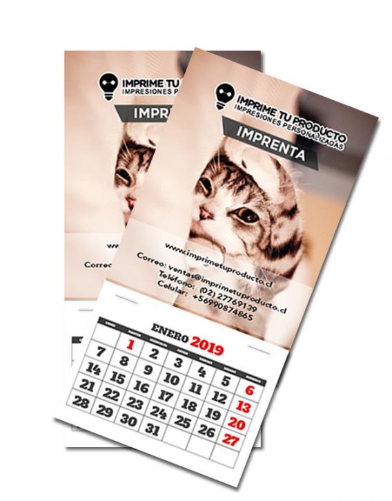 Calendario Magnético Familiar 2019 – PaperWorks